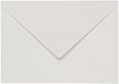 Pack of 100 / Artoz Series Mini 1001 ribbed envelopes, DIN / C7, 109 x 76 MM, High-Quality, ivory