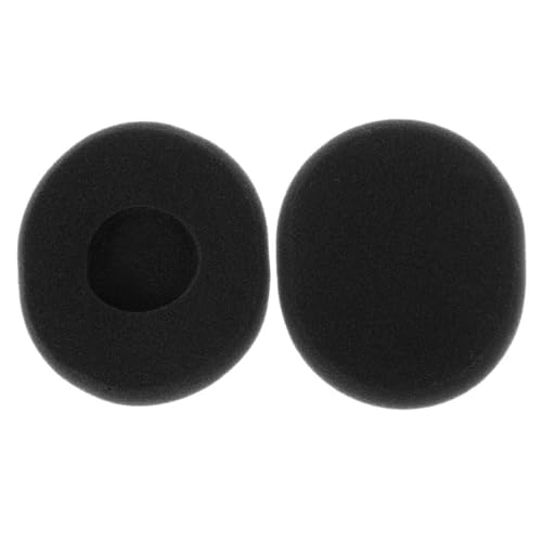 NOLITOY Replacement Ear Pads for Wireless Headphones Foam Ear Cushions Black Soft Headphone Pads Enhancing Bass Performance