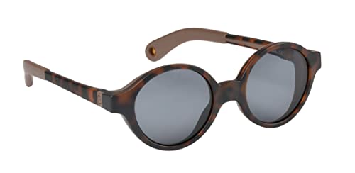 BÉABA, Lunettes de soleil pour bébé 9-24 mois, Protection 100% UV - CAT 3, Protection Latérale, Confort Optimal, Branches ajustables 360°, Ecaille
