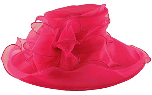 Chapeau pliable rose taille unique contre les coups de soleil en voyage
