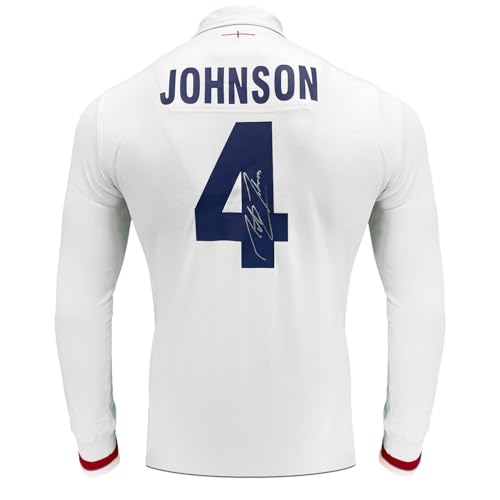 Exclusive Memorabilia Camiseta de Rugby de Inglaterra firmada por Martin Johnson: 4