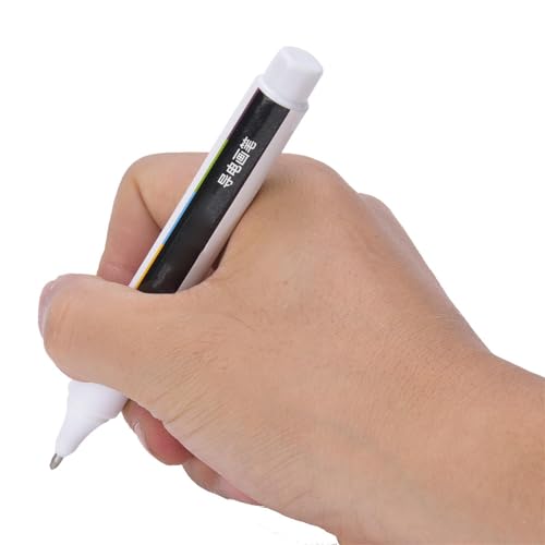 Electric Paint Pen, Metallic Powder Conductive Ink Pen, Circuit Board Repair Tool, for Keyboard Graffiti with Multilayer Circuit Drawing