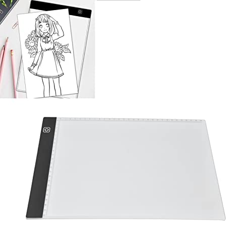 Tablette de dessin à LED A4 rétroéclairée avec 3 modes de gradation