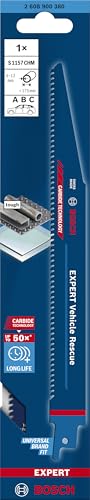 Amazon | Bosch 1x EXPERT Vehicle Rescue S1157CHM ブレード (タフ