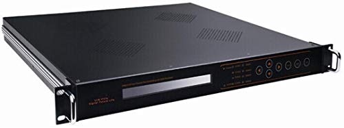 GOWE Mux-Scrambling QAM Modulator, 8 DVB-S2 Tuner or 4 ASI or 16 ASI INPUTS for Option and Output 4 QAM Carriers