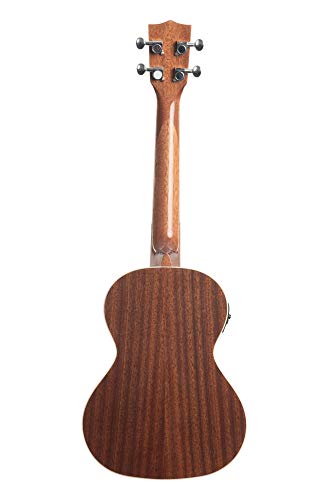 Kala KA-TGE – Acajou brillant – Ukulele tenor électro (+ housse) - Les Beatles, Paul McCartney, John Lennon, RIngo Starr, George Harrison Kala KA-TGE - Acajou brillant - Ukulele tenor électro (+ housse) – Image 3