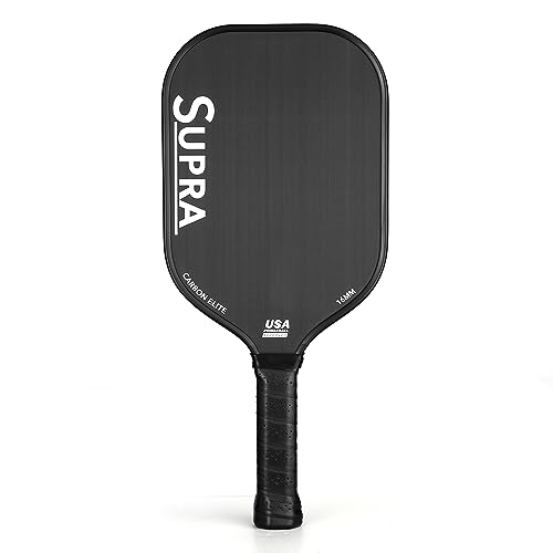 Supra - Paleta De Pickleball Carbon Elite Usapa Aprobada Por Usapa Toray T700 Carbon Pickleball Paddle Graphite Pickleball Paddle Supra - Paleta De Pickleball Carbon Elite Usapa Aprobada Por Usapa Toray T700 Carbon Pickleball Paddle Graphite Pickleball Paddle