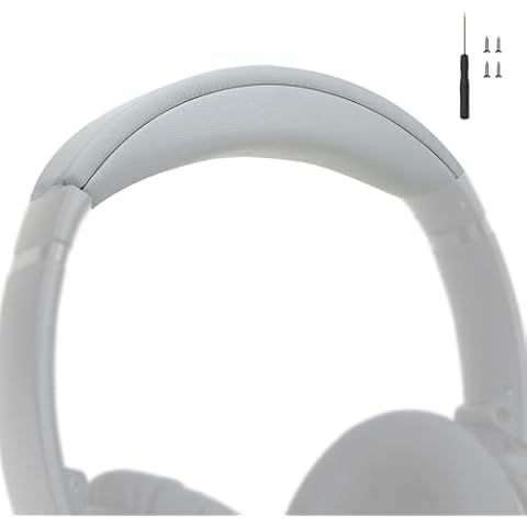 Replacement Headband Strap Compatible with Bose QuietComfort 45 QC45 QC35 QC35II (Light Gray) Cover