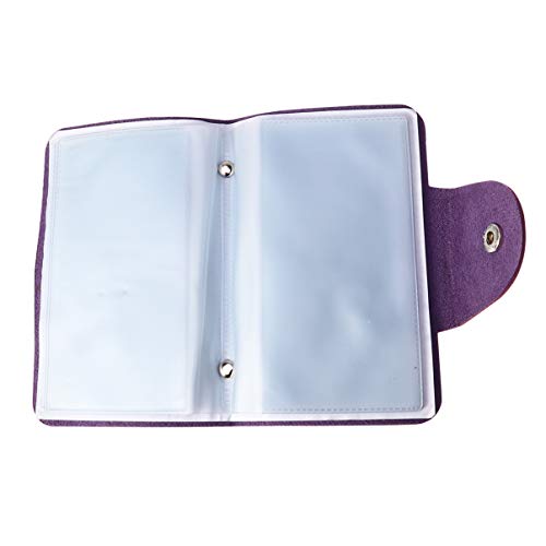 NOLITOY Tarjetas De 1 PC Slots Billetera Capa De Clavos De Clavos Platos De Uñas Nail Arte De Uñas Kit De Uñas Kit Manicure Pocketbook Arte De Uñas Storeador Para Uñas Purple Purple