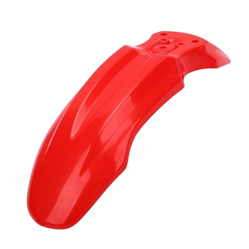 Ausla Garde-Boue de Roue Avant de Moto, Protecteur en Plastique de Remplacement pour Tuttio Soleil01 Style 125ml Pit Pro Trail Dirt Bike (Rouge)