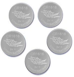 Throwlights CR1616 Coin Cell Batteries – 5-Pack