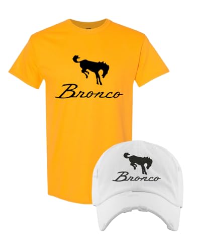 Image of Bronco Dad Hat Vintage Car Lover Embroidered Adjustable Cap