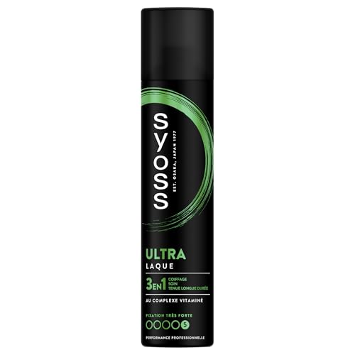 SYOSS, Laque, Tenue Ultra, 3en1, Coiffage, Soin,...