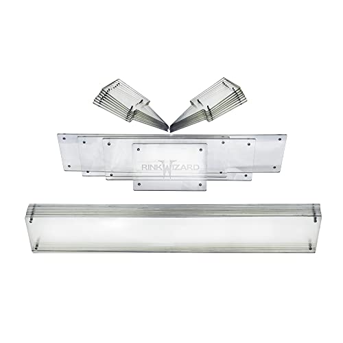 Rink Wizard Dreamscape Series Backyard Ice Rink Kit - Complete Outdoor DIY Ice Rink Kit, Great for Ice Skating, Hockey, & Outdoor Ice Activities, 8" High