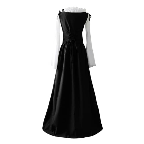 Renaissance Costume Women Medieval Irish Ren Faire Long Sleeve Dress - image 6