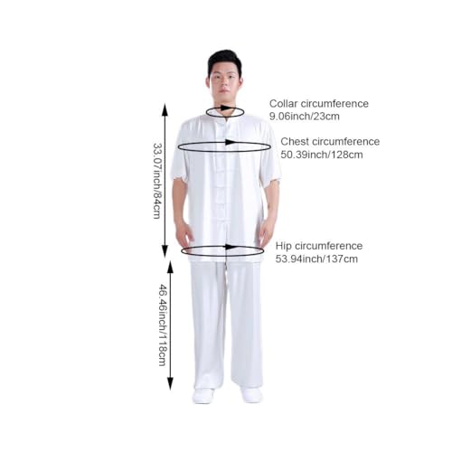 Wushu vêtements d'entraînement traditionnels de Taichi amples - 8