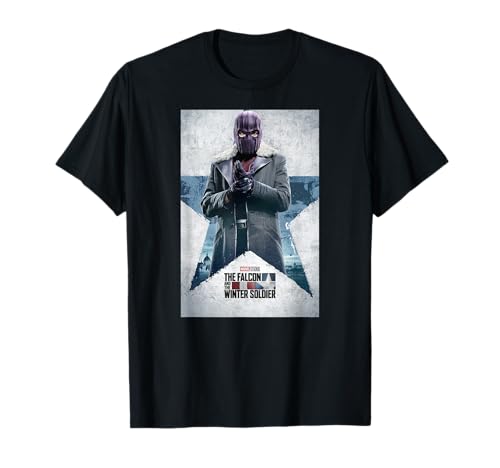 T-Shirt Baron Zemo Marvel Falcon and Winter Soldier pour afficher votre passion pour les vilains