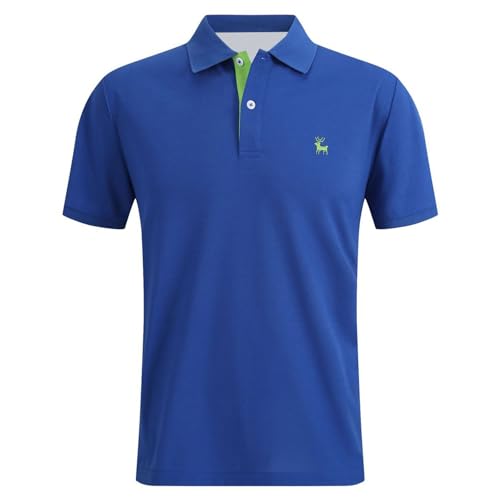 Camisas Casuales Hombre Slim Fit Camisa Estampada de Verano