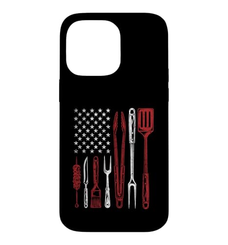 Grill Tools �A�����J���� BBQ ���� �s�b�g�}�X�^�[ �O�����V�F�t �X�}�z�P�[�X iPhone 14 Pro Max �p