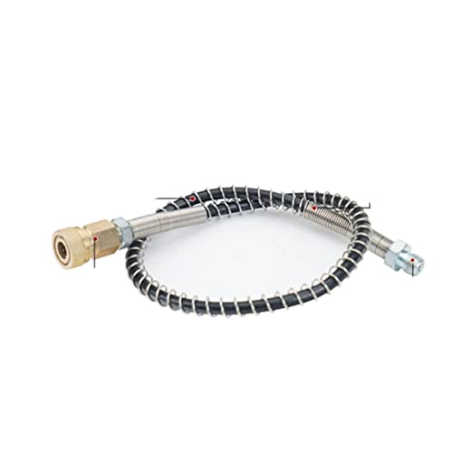 High Pressure PCP Hose Pneumatics Air Pump Paintball Airgun Airsoft Rifle with Female Connector M10*1-1pcs Conenctor,80cm
