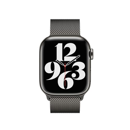 Image of Apple Watch Band - Milanese Loop (41mm) - Graphite - Regular