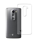 Vaxson 2-Pack Back Protector Film, compatible with LG Leon 4G LTE H340N TPU Guard Cover Skin Sticker [ Not Front Tempered Glass Screen Protectors ]