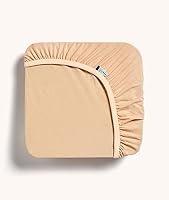 ergoPouch Cot Organic Cotton Fitted Sheet, Wheat