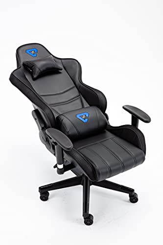 Silla-Gaming-RGB-Silla-Escritorio-con-Luces-LED-Silla-butaca-Gaming-RGB-Sillon-Gamer-computadora-con-Luces-LED-Logo-LC-Azul-RGB