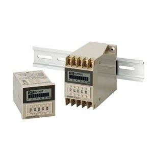 OMRON H3CA-8 DC24 (4) External Signal INPUTS, 0.1 Seconds - 9990 Hours, 24 V DC Supply, 8 Operation Modes, DIN Rail Mount, DPDT TIME-Limit Contact, Solid-State Timer