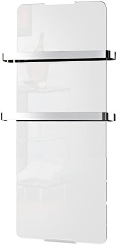 Chemin’Arte Sèche-Serviette Électrique Blanc 1200W - Radiateur Ve...