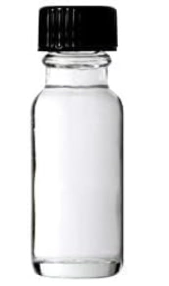 MRS Distributors 1/2 Oz Boston Round Clear Glass Bottle With Black Phenolic Polycone Liner Caps- 144 PACK; Perfect For Perfumes, Essential Oils,