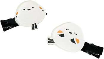 Amazon.co.jp: [きながにシマエナガ] まえがみクリップ ヘアクリップ