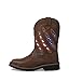 Wolverine Men's Rancher Claw Steel Toe Waterproof Wellington Boot, Brown/Flag, 11.5 X-Wide