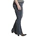 Wrangler Women's Western Plus Size Rise Stretch Straight Leg Jean, Mid Wash, 20W x 30L