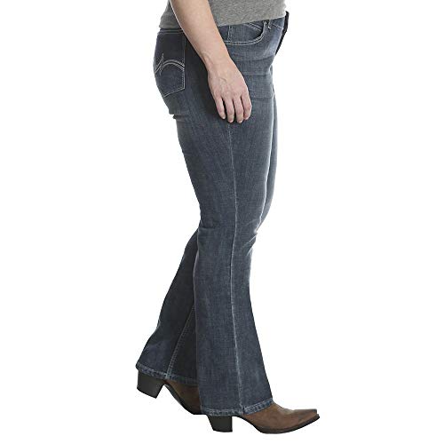 Wrangler Women's Plus Size Straight Leg Jean2