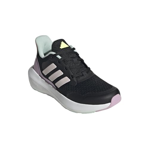 adidas Fortarun 2.0 Cloudfoam Lace Shoes - Zapatillas de running, Negro Rosa Transparente Lila, 38 EU