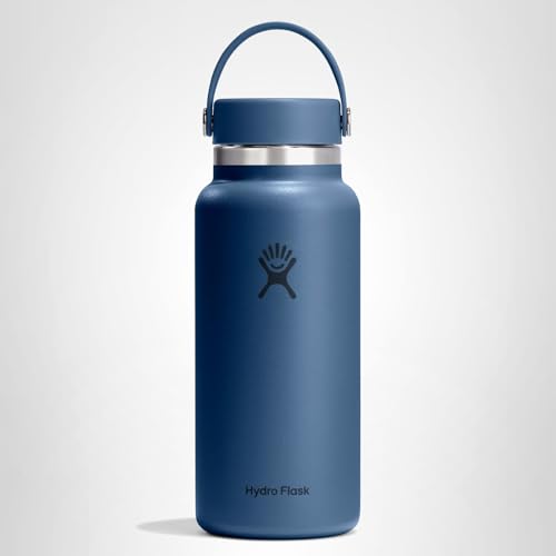 Hydro Flask 32oz Wide Mouth Insulated Water Bottle – Harbor Blue — view 8