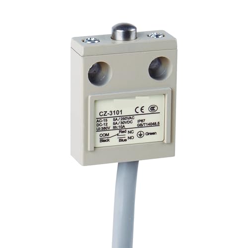 Interruptor de límite CZ-3108 con cable de 3m y carcasa de aluminio IP67 2