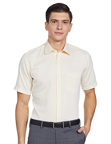 Image of Van Heusen Men's Solid Regular Fit Formal Shirt