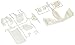 Tamiya 51603 RC F104 Wing Set 2017 / White