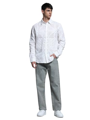 Image of Jack & Jones Men Cotton Regular Fit Shirt