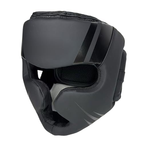 Protezione Per La Testa Per Muay Thai | Protezione Integrale Kickboxing - Caschetto Sicurezza Assorbimento Urto Attrezzatura Allenamento, Accessori Boxe Kickboxing Unisex