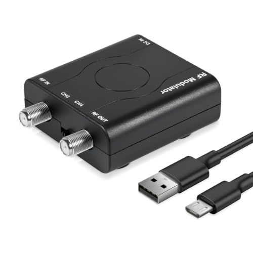 HDM61 HDMI to RF Modulator VHF NTSC 1080P Converter for TV Game Console