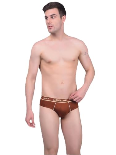Image of Dollar Lehar Super Combed Cotton Mens Brief - Actual Colour May Vary