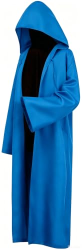Image of Cosplaysky Men's Cosplay Cloak Robe Costume Halloween Tunic Hooded Uniform