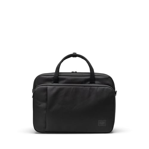 Herschel Supply Co. Unisex Gibson Messenger Tech Bag, Black, 18L