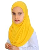 TISSU PREMIUM EN VISCOSE DOUCE - Conçu en 97 % viscose et 3 % élasthanne, ce hijab fille est doux, extensible et respirant pour un confort optimal. Ce voile musulman enfant absorbe l’humidité, reste léger et offre des couleurs intenses – idéal comme foulard hijab, pour la prière, l’école et un usage quotidien en toute saison.