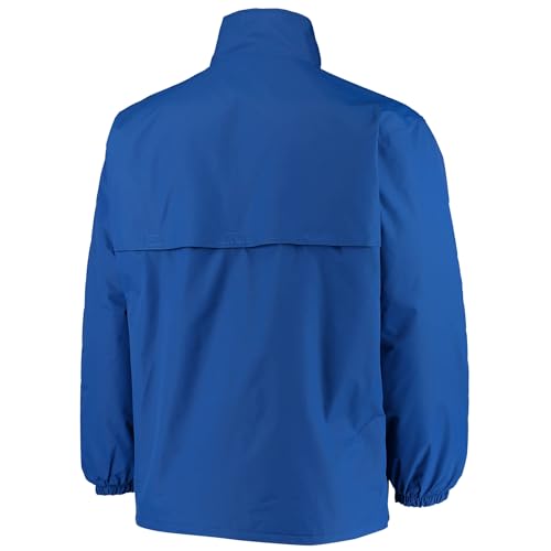 Image of dunbrooke Men's Royal Indianapolis Colts Triumph Fleece Full-Zip Jacket