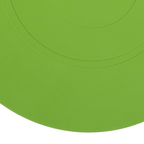 Yinhing Mata Gramofonowa Firmy Roseate Rubber Slipmat dla Gramofonów Redukcja Szumów Mocniejsza jakość Basu Pasuje do 12-calowych Talerzy Zwiększa klarowność (GREEN)