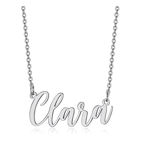 BOBIJOO Jewelry - Colgante con nombre de acero inoxidable Cover